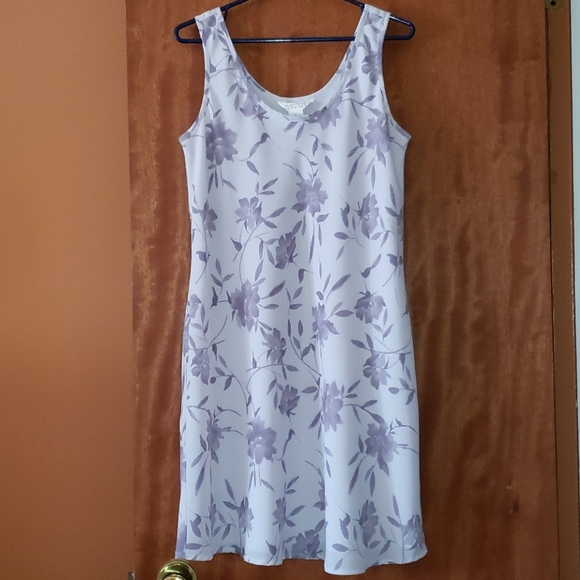 Gorgeous 90's Vintage EXPRESS Lavender Dress - Picture 1 of 4